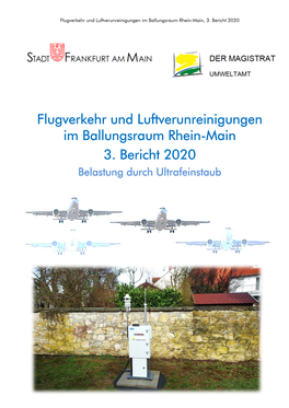 Flugverkehr Luftqualität Rhein-Main