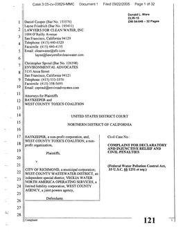 Case 3:05-Cv-03829-MMC Document 1 Filed 09/22/2005 Page 1 of 32