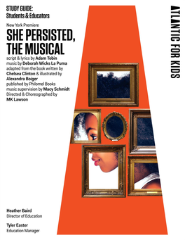 She Persisted, the Musical Vocabulary the Women of She Persisted, the Musical