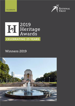 2019 Heritage Awards CELEBRATING 25 YEARS