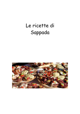 Le Ricette Di Sappada