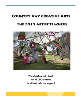 Country Day Creative Arts