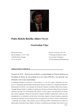 Curriculum Vitae