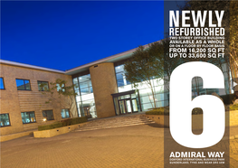 Refurbished Two Storey Office Building Available As a Whole Or on a Floor by Floor Basis from 16,200 Sq Ft up to 33,600 Sq Ft