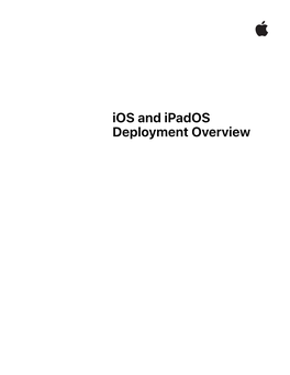 Ios and Ipados Deployment Overview Introduction Introduction