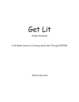 Get Lit Student Workbook