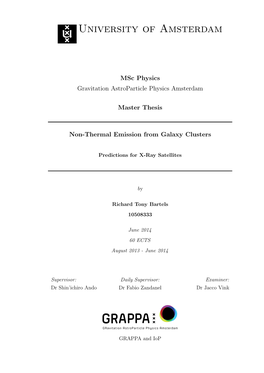 Non-Thermal Emission from Galaxy Clusters