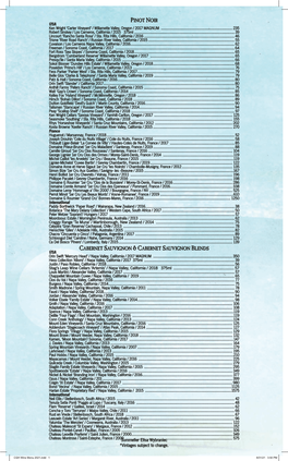 CGH Wine Menu 2021.Indd 1 8/31/21 3:50 PM MERLOT & MERLOT BLENDS Duckhorn ‘Three Palms Merlot’ / Napa Valley, California / 2016 MAGNUM