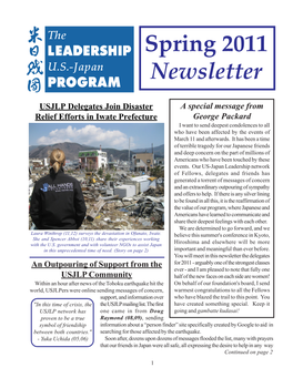 Spring 2011 Newsletter