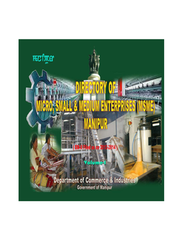 MSME) MANIPUR ( EM Part-II Filed As on 2013-2014