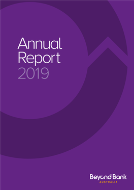 Beyond Bank Annual Report 2019