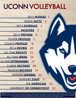 Uconn Volleyball