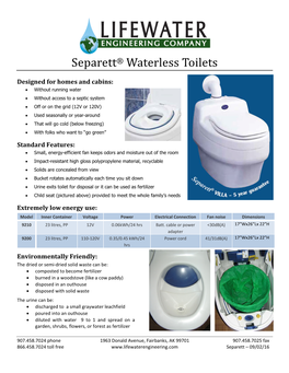 Separett Toilet