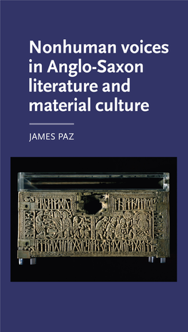 Nonhuman Voices in Anglo-​Saxon Literature and Material Culture