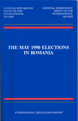 Romania's 1990 Presidential and Parliamentary Elections