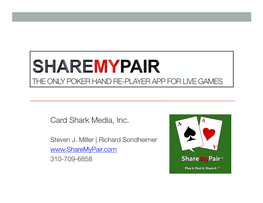 Card Shark Media October Deck.Pptx