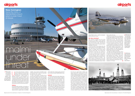 Malmi Airport in International Press: Airports of the World, July/August 2012