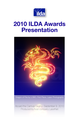 2010 Awards Booklet