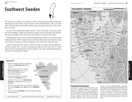 SOUTHWEST SWEDEN •• Orientation & Information 199