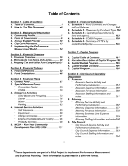 2002 Council Adopted Budget