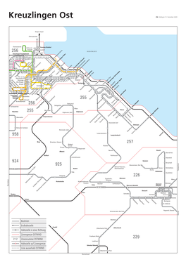 Liniennetz Kreuzlingen