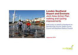 London Southend Airport and Environs Joint Area Action Plan Walking and Cycling Improvements