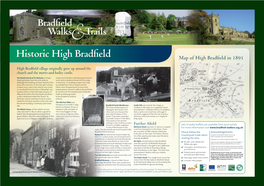 Historic High Bradfield Map of High Bradfield in 1891