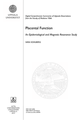 Placental Function