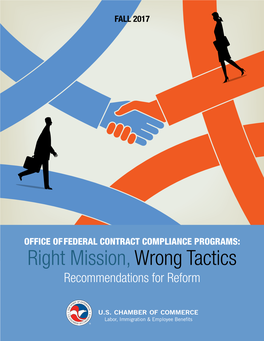 OFCCP Or the Agency)—The Federal Agency Tasked with Enforcing the Affirmative Action and Nondiscrimination Requirements of Federal Contractors