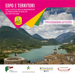 Expo E Territori Dalla Tutela Della Biodiversità Le Produzioni Di Qualità Dei Cibi Italiani