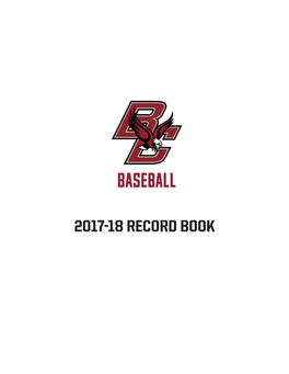2017-18 Record Book