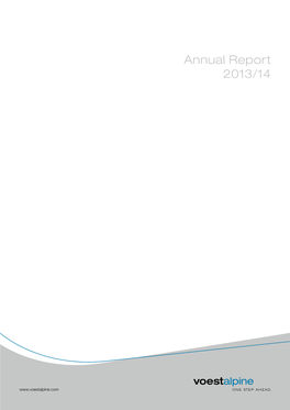 Annual Report 2013/14 Annual Report 2013/14 Development of the Key Figures