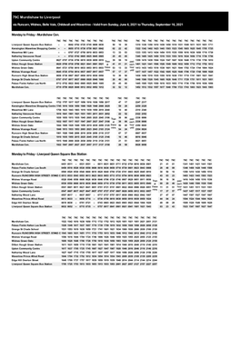 79C Murdishaw to Liverpool Via Runcorn, Widnes, Belle Vale, Childwall and Wavertree - Valid from Sunday, June 6, 2021 to Thursday, September 16, 2021