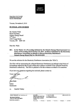 Toronto Hydro (The "Pichette Action") Alleging Violation of the Criminal Code Interest Provision