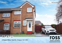 2 Aspen Drive, Sighthill, Glasgow G21 4EG