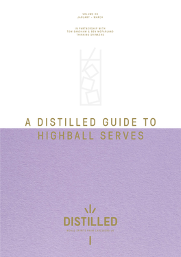 A Distilled Guide to Highball Serves Highball Serve Highball Serve