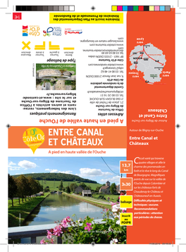 Entre Canal Et Châteaux.Indd 1 Châteaux.Indd Et Canal Entre 14/06/2016 09:49:00 14/06/2016 Le Canal De Bourgogne À Crugey À Bourgogne De Canal Le