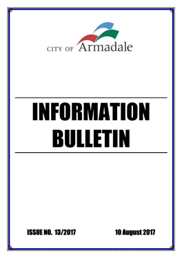 Issue No. 13/2017 Bulletin