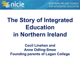 The Story of Integrated Education in Northern Ireland