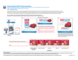 Chevron National POP Posting Instructions