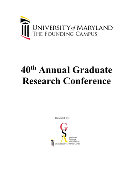 2018 GRC Abstract Book