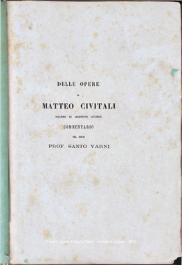 MATTEO Cl\ITA LI