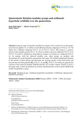 Quaternionic Kleinian Modular Groups and Arithmetic Hyperbolic Orbifolds Over the Quaternions