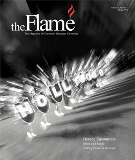 Spring 2004 the Theflame Magazine of Claremont Graduate University