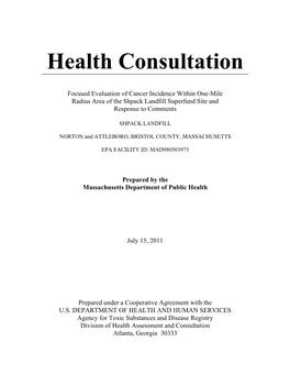 Health Consultation