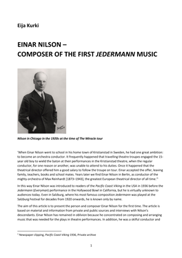 Einar Nilson SF 2020 A