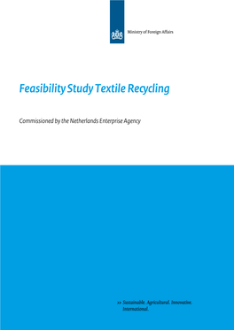 Feasibility Study Textile Recycling