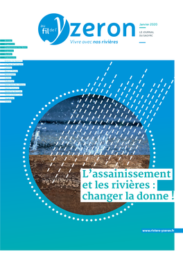 L'assainissement Et Les Rivières : Changer La Donne !