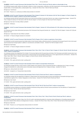 TN HB0024 - an ACT to Amend Tennessee Code Annotated, Title 4; Title 7; Title 29; Title 65 and Title 66, Relative to Railroad Rights-Of-Way