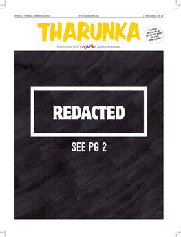 Tharunka 2014